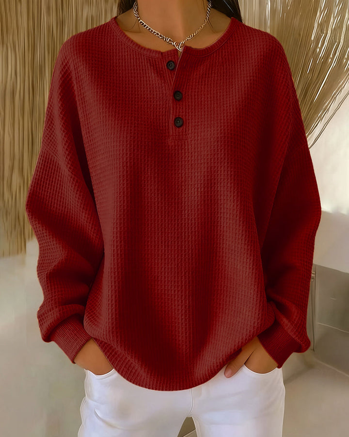 Modig Casual Långärmad Hoodie I Enfärg