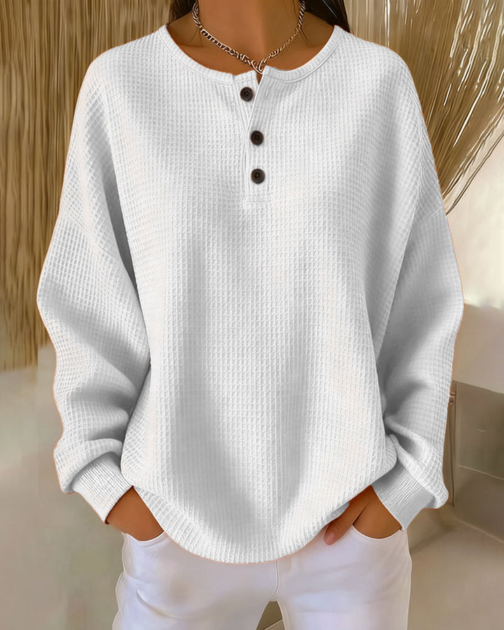 Modig Casual Långärmad Hoodie I Enfärg