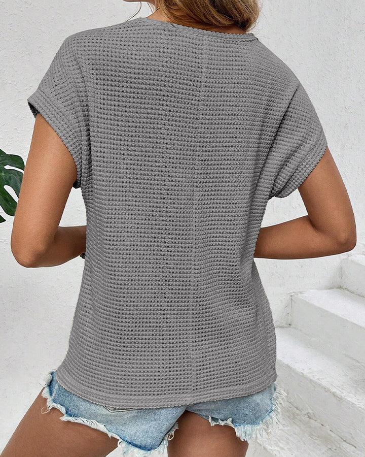T-Shirt Raglan Nät Hål Ut Andningsbar