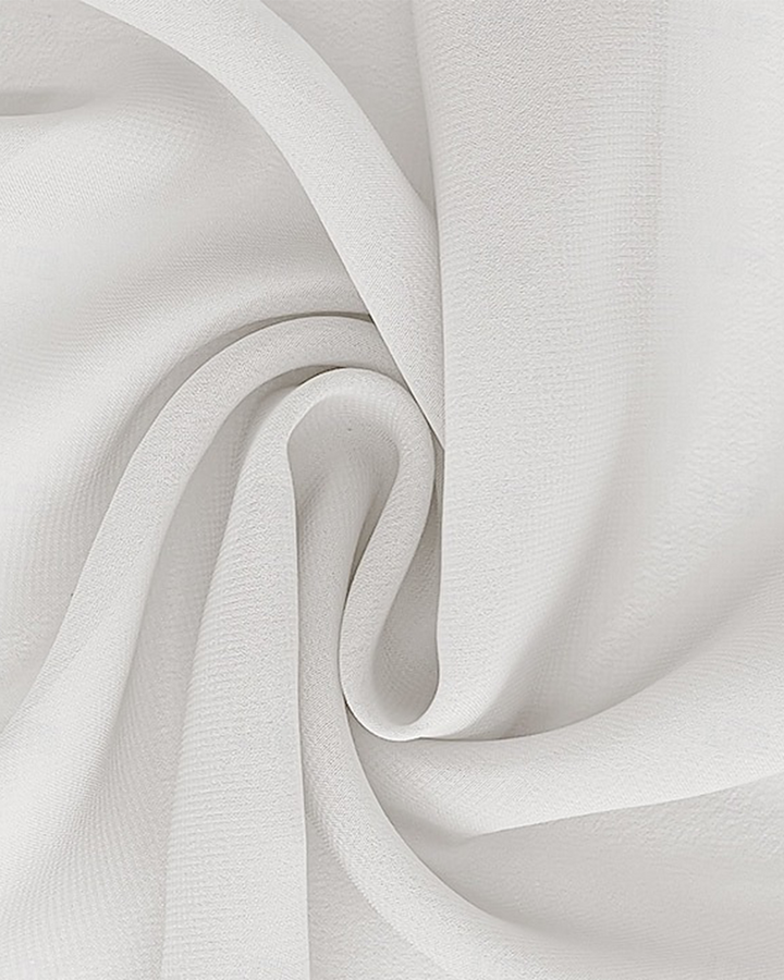 Klänning Elegant Puffärmad V-Ringning