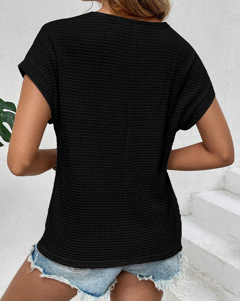 T-Shirt Raglan Nät Hål Ut Andningsbar