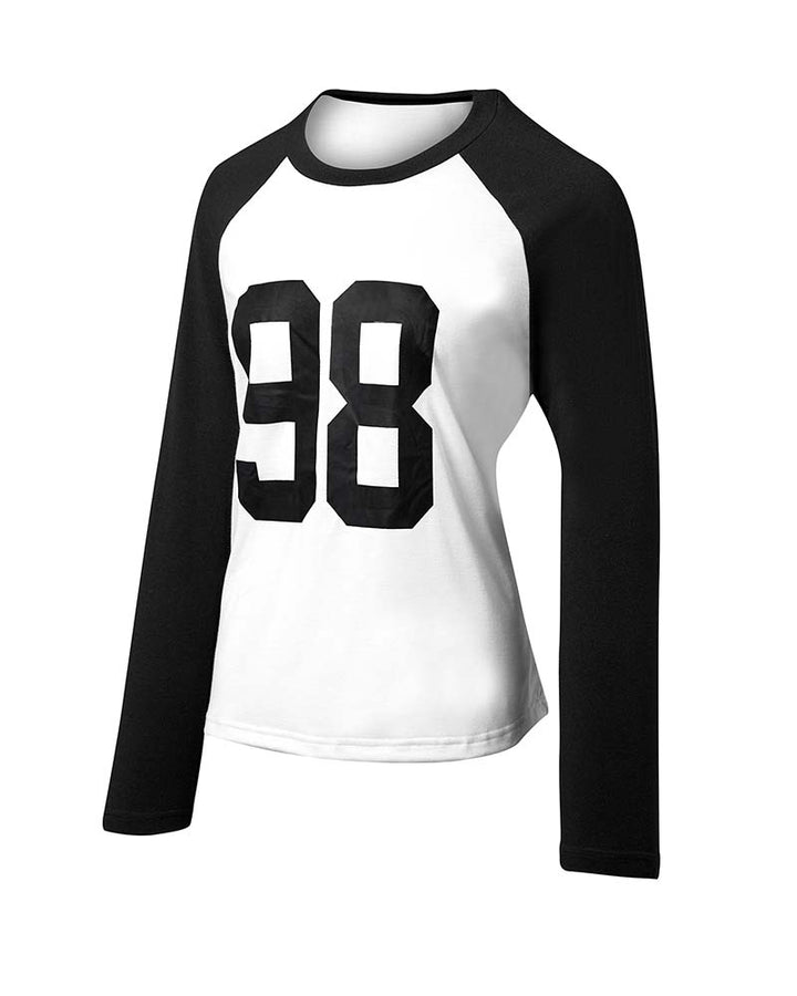 T-Shirt Casual Raglanärm