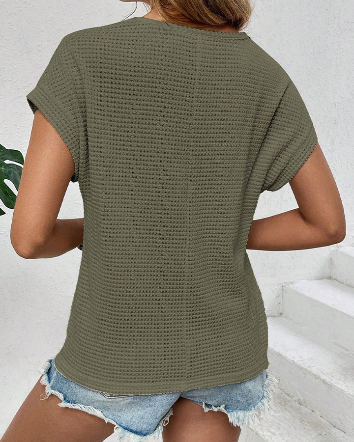 T-Shirt Raglan Nät Hål Ut Andningsbar