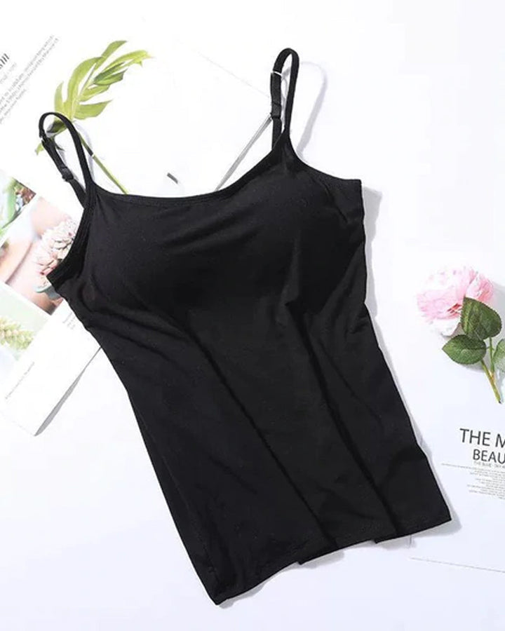 Camisole med inbyggd bh