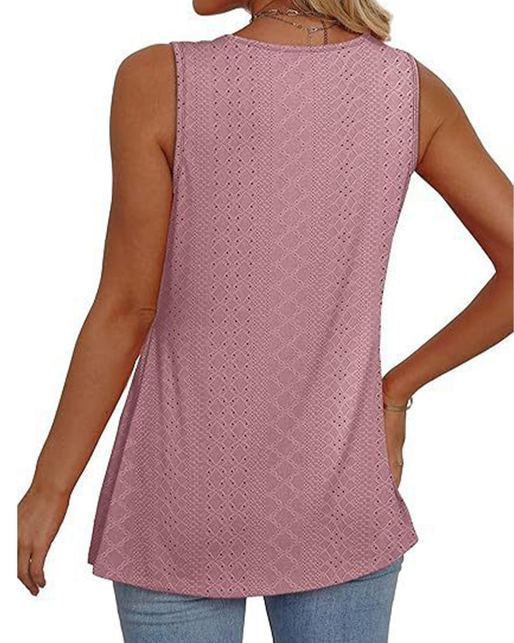 Linne Snyggt Och Elegant Ärmöst