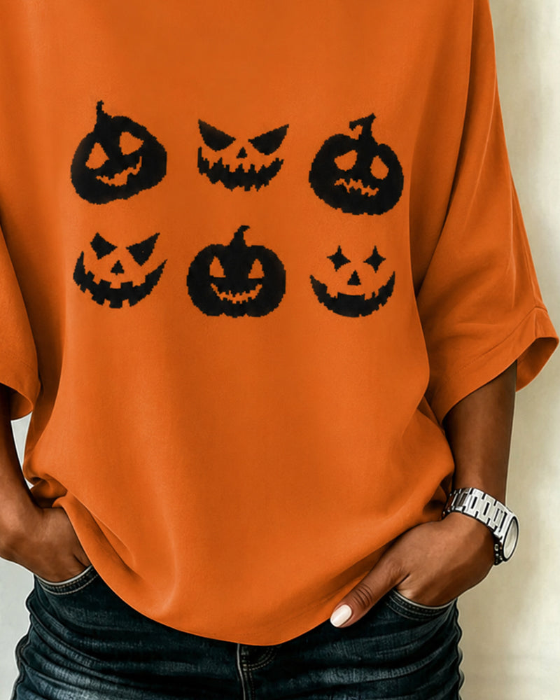 T-Shirt Pumpa Tryck Kort Ärm
